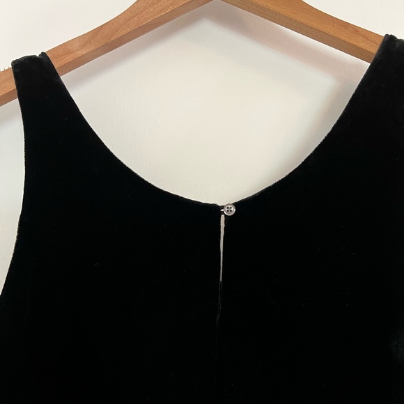 J Crew Black Velvet Tank - Picture 6 of 6